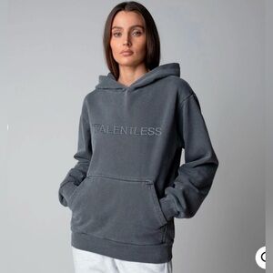 TALENTLESS Gray Hoodie